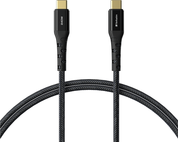 Verbatim Cable 240W USB-C to USB-C 120CM – Cables - USB & Firewire | ACP Online