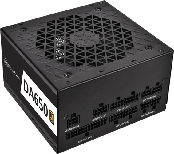 Silverstone DA650-G Gold 650W Modular ATX PSU 3yr wty – Power Supplies | ACP Online