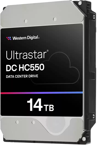 Western Digital WD Ultrastar HC550 SATA 3.5" 7200RPM 512MB 14TB HDD – Drives - HDD 3.5" | ACP Online