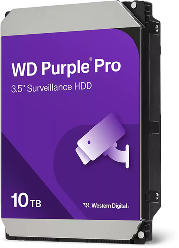 Western Digital WD Purple Pro 10TB SATA 3.5" 7200RPM 512MB Surveillance HDD 3Yr Wty – Drives - HDD 3.5" | ACP Online