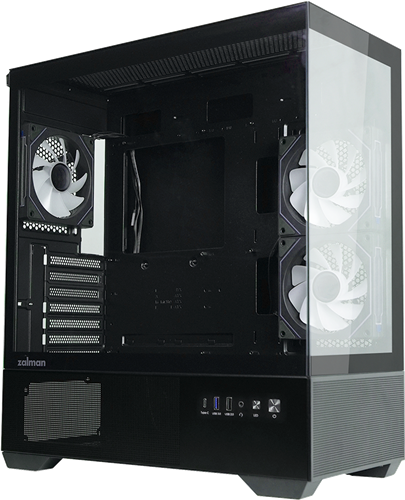 Zalman Chronix Black ATX Mid Tower Case – Cases - OEM PC | ACP Online