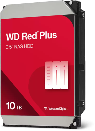 Western Digital WD Red Plus 10TB SATA 3.5" Intellipower 256MB NAS HDD 3Yr Warranty – Drives - HDD 3.5" | ACP Online