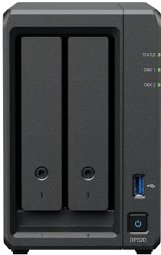 Synology DP320 ActiveProtect 2 Bay NAS – Network Storage | ACP Online