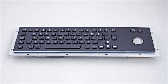 Inputel Stainless Steel Keyboard + Trackball  KB001 ~ USB – Keyboards | ACP Online