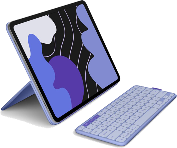 Logitech Logi Flip Folio iPad Pro 13-inch M4 & M5 or Air M2 & M3 LILAC – iPad / iPhone Accessory | ACP Online
