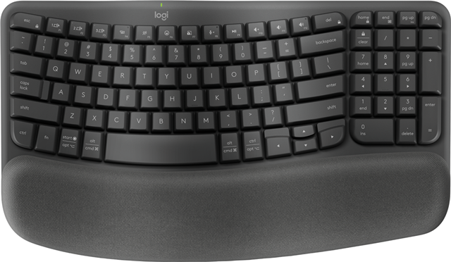Logitech Wave Keys Wireless Ergonomic Keyboard for Business – Keyboards | ACP Online