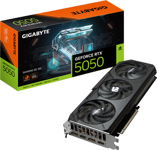 Gigabyte GV-N5050GAMING OC-8GD RTX5050 8GB Graphics Card – Graphics Cards | ACP Online