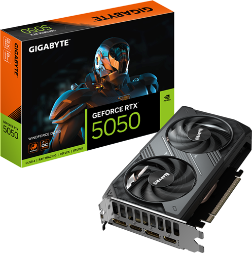 Gigabyte GV-N5050WF2OC-8GD RTX5050 8GB Graphics Card – Graphics Cards | ACP Online