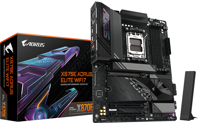 Gigabyte X870E Aorus Elite WIFI7 AM5 Motherboard – Motherboards | ACP Online