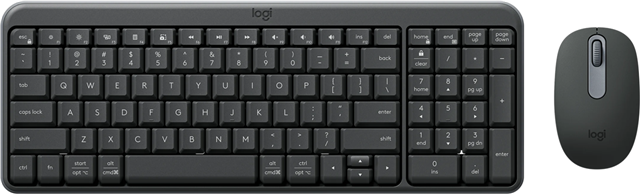 Logitech MK250 Bluetooth Wireless Keyboard and Mouse - Graphite – Keyboards | ACP Online