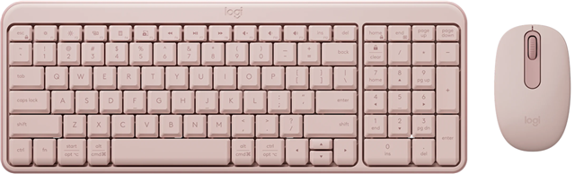 Logitech MK250 Bluetooth Wireless Keyboard and Mouse - Rose – Keyboards | ACP Online