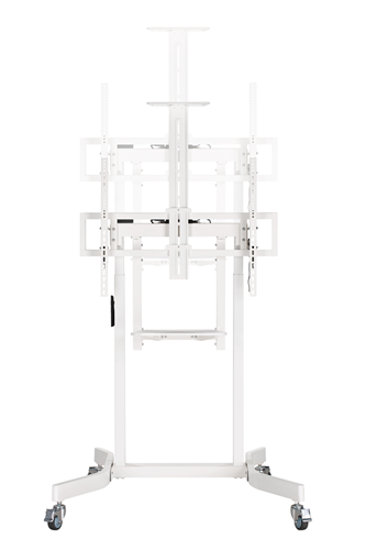 Digitus A461 Motorised Mobile TV/Display Stand 55"-100" White – Mount Brackets (LCD & Proj) | ACP Online