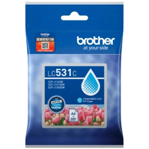 Brother LC531C Cyan Ink Cartridge – Printer Consumables | ACP Online