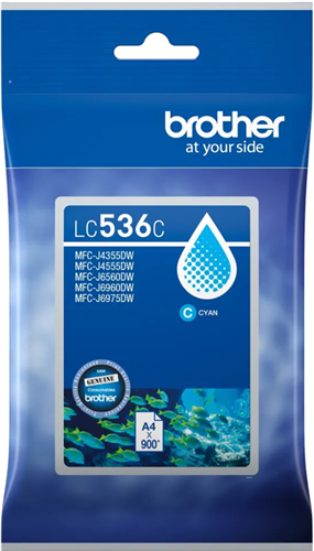 Brother LC536C Cyan Cartridge – Printer Consumables | ACP Online