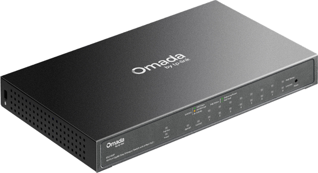 TP-Link ES210GP 10 Port Gigabit Omada SDN PoE Switch – Network Switches | ACP Online
