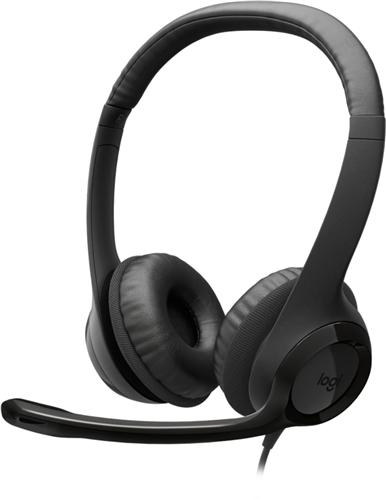 Logitech H390 USB-C Headset - BLACK – Headset / Microphone | ACP Online
