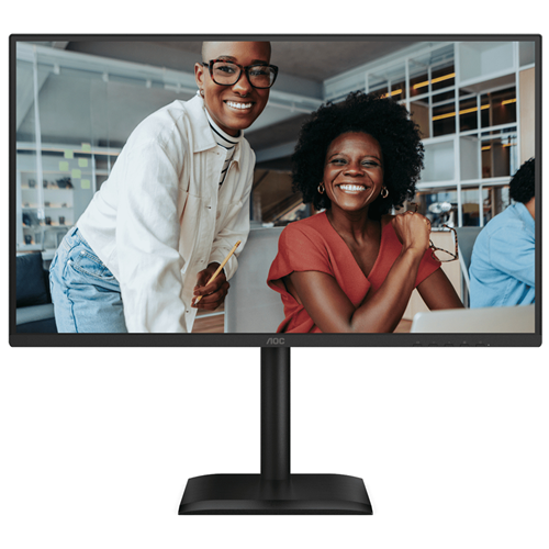 AOC 27E4UJ 27" IPS 1920x1080 VGA HDMI DP Spkrs Height Adjust 5yr wty – Monitors | ACP Online
