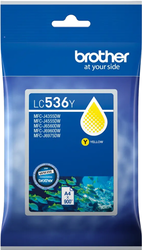 Brother LC536Y Yellow Cartridge – Printer Consumables | ACP Online