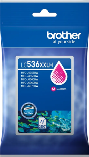 Brother LC536XXLBM Magenta Ink Cartridge – Printer Consumables | ACP Online
