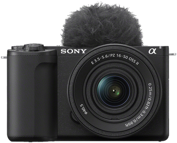 Sony Alpha ZVE10 24.2MP APS-C M/less Cam E Mount w/16-50 II Black – Digital SLR & M/Less Camera | ACP Online