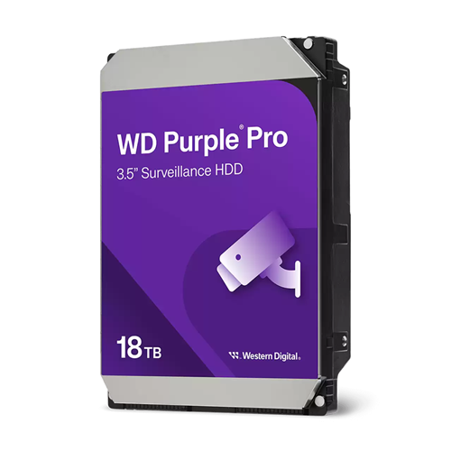 Western Digital WD Purple Pro 18TB SATA 3.5" 7200RPM 512MB Surveillance HDD 3Yr Wty – Drives - HDD 3.5" | ACP Online