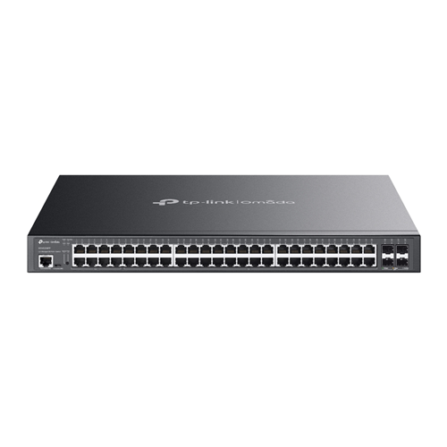 TP-Link SG3452XMPP Omada SDN 52 Port PoE+ Gigabit Managed Switch 10GbE – Network Switches | ACP Online