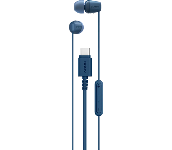 Sony IEREX15CL In-Ear USB-C Headphone Blue – Headset / Microphone | ACP Online