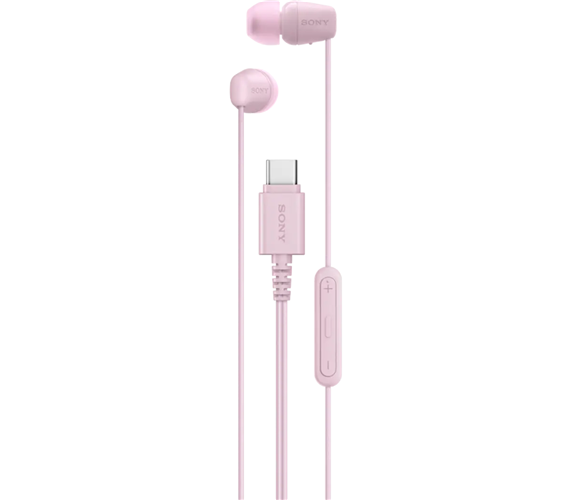 Sony IEREX15CB In-Ear USB-C Headphone Pink – Headset / Microphone | ACP Online
