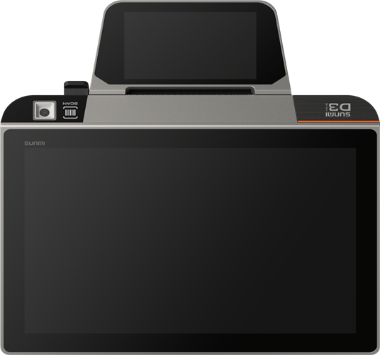 Sunmi D3 Mini Desktop POS 10.1" + 4" 3GB 32GB WiFi/BT Android 13 GMS – POS - All in One Units | ACP Online