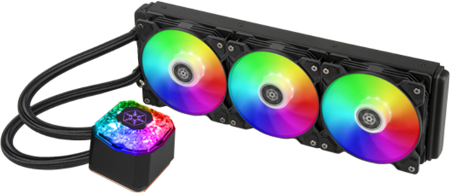 SilverStone IG360-ARGB Ice Gem Liquid Cooler - Triple Fan TR4/5 – Fans | ACP Online