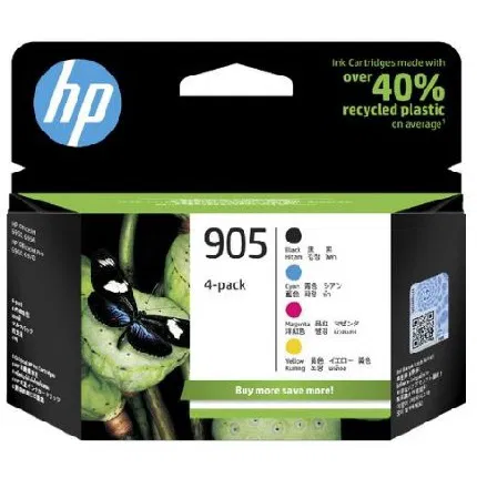 HP 905 CMYK Ink Cartridge Combo 4-Pack – Printer Consumables | ACP Online