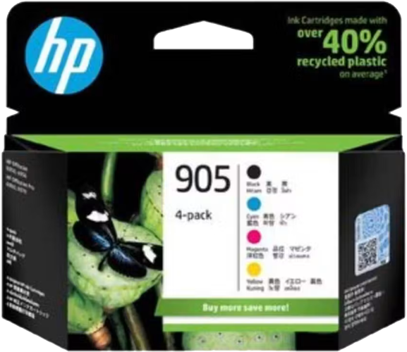 HP 965XL CMYK Ink Cartridge Combo 4-Pack – Printer Consumables | ACP Online
