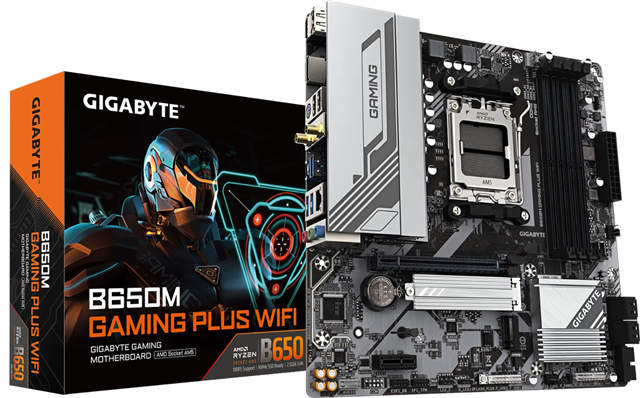 Gigabyte B650M Gaming Plus Wifi AM5 Motherboard – Motherboards | ACP Online