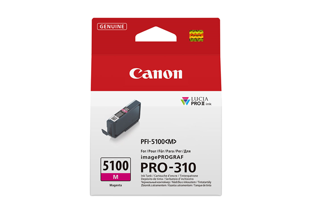 Canon PFI-5100M Ink Magenta – Printer Consumables | ACP Online