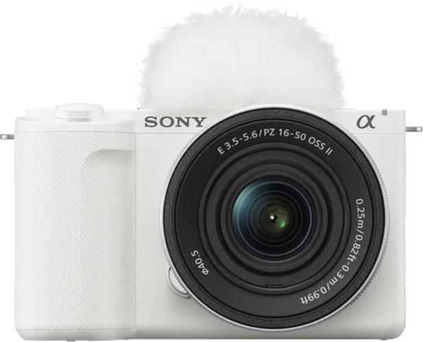 Sony Alpha ZVE10 II 26MP APS-C E Mount w/16-50 WHite – Digital SLR & M/Less Camera | ACP Online