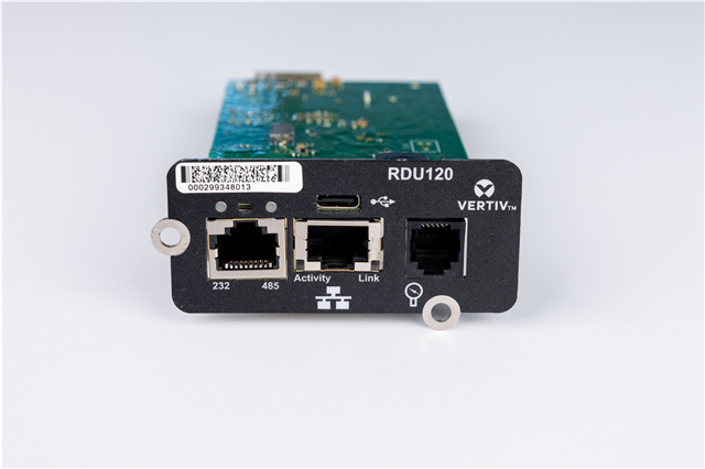 Vertiv Intellislot RDU120 SNMP Communications Card – Uninterruptible Power Supplies | ACP Online