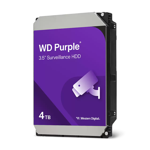 Western Digital WD Purple 4TB SATA 3.5" Intellipower 64MB Surveillance HDD 3Yr Wty – Drives - HDD 3.5" | ACP Online