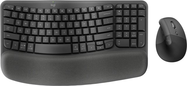 Logitech Wave Keys Wireless Ergonomic keyboard & LIFT Combo – Keyboards | ACP Online