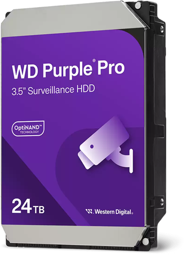 Western Digital WD Purple Pro 24TB SATA 3.5" 7200RPM 512MB Surveillance HDD – Drives - HDD 3.5" | ACP Online