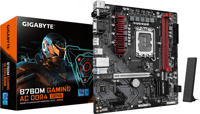 Gigabyte B760M Gaming AC DDR4 mATX Gen5 Motherboard – Motherboards | ACP Online