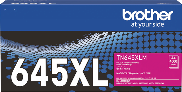 Brother TN645XLM High Yield Toner Magenta – Brother Printers & Accessories | ACP Online