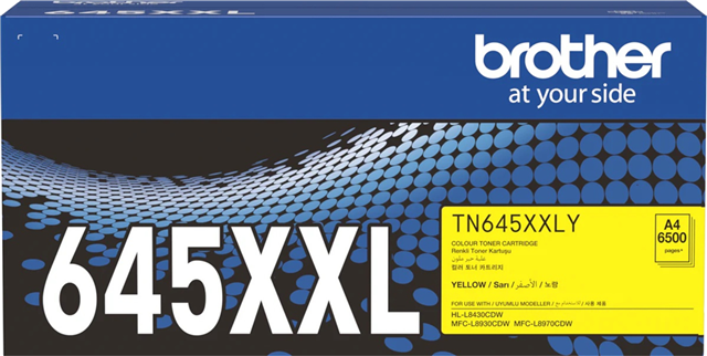 Brother TN645XXLY Super High Yield Toner Yellow – Brother Printers & Accessories | ACP Online