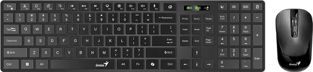 Genius SlimStar 8250 CoPilot AI Wireless Bluetooth Desktop Kit – Keyboards | ACP Online