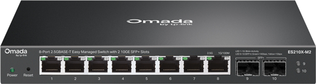 TP-Link ES210X-M2 10 Port Omada SDN 2.5GbE Switch – Network Switches | ACP Online