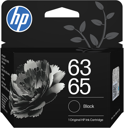 HP 63/65 Black Original Ink Cartridge – Printer Consumables | ACP Online