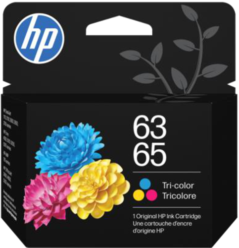 HP 63/65 Tri-color Original Ink Cartridge – Printer Consumables | ACP Online
