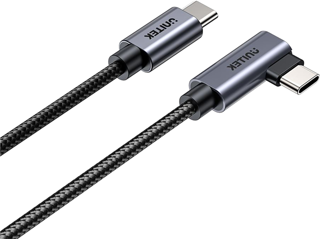 Unspecified Unitek Usb-C to Right Angle Usb-C 0.5m 480Mbps – Cables - USB & Firewire | ACP Online
