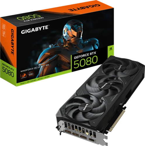Gigabyte GV-N5080WF3OCV2-16GD RTX5080 16GB Graphics Card – Graphics Cards | ACP Online