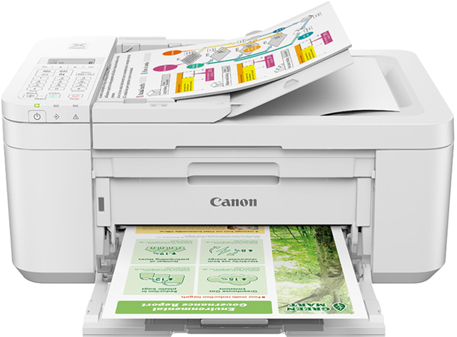 Canon PIXMA TR4665 8.8 ipm/4.4 ipm Inkjet MFC Printer White – Canon Printer & Accessories | ACP Online