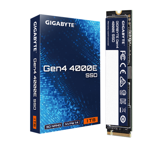 Gigabyte Gen4 4000E M.2 1TB SSD – Drives - SSD | ACP Online